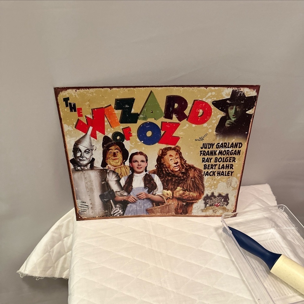 The Wizard of Oz Vintage Metal Sign vintage